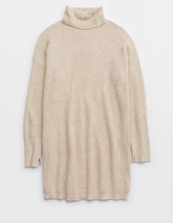 Aerie CozyUp Waffle Sweater Dress | Aerie