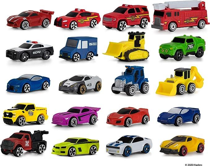 Micro Machines Super 20 Pack – Toy Car Collection, Features 20 Vehicles (Tractor, Police Car, T... | Amazon (US)