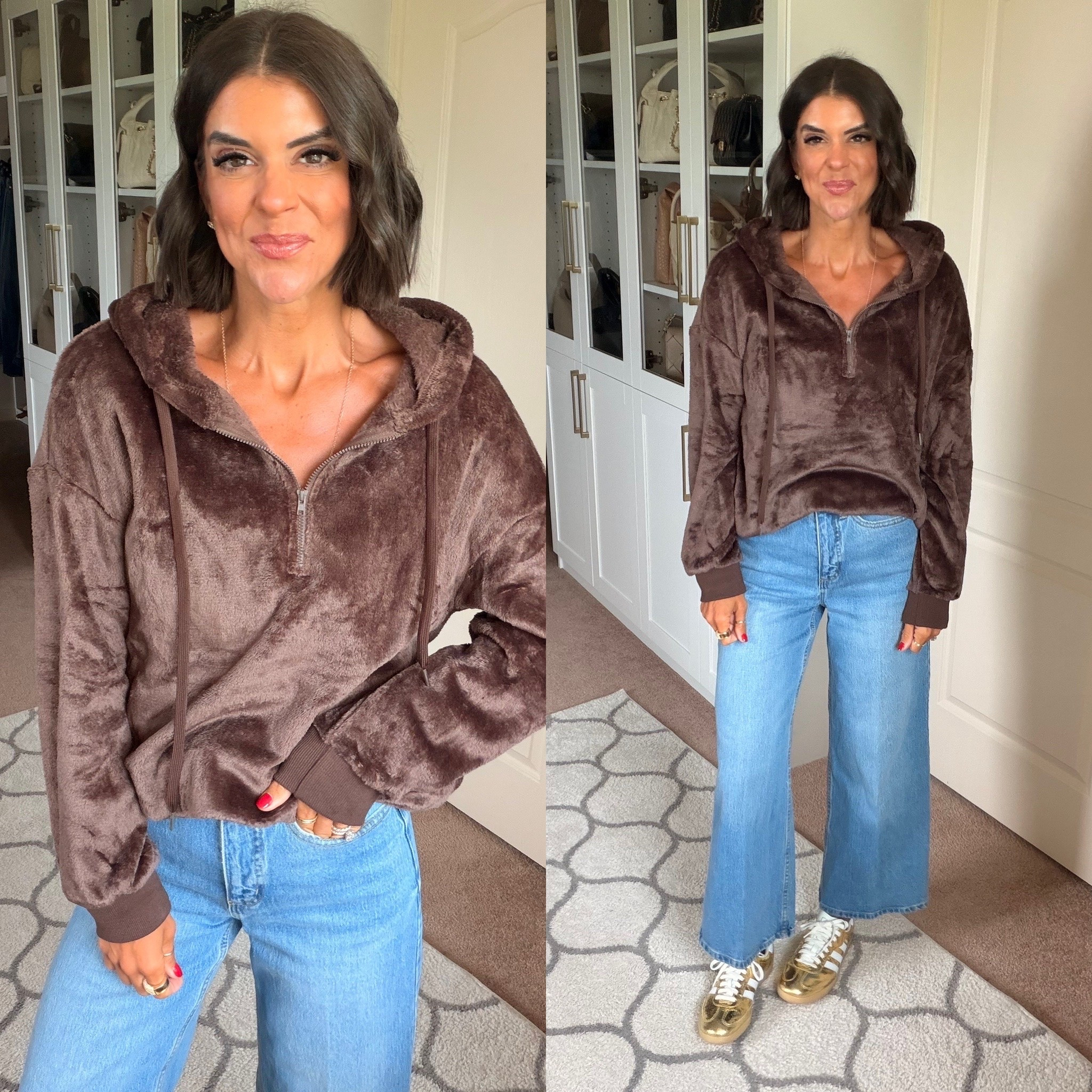 New Walmart sweatshirt! Size small
Size 0
In jeans

#LTKSaleAlert #LTKSeasonal #LTKselfcare