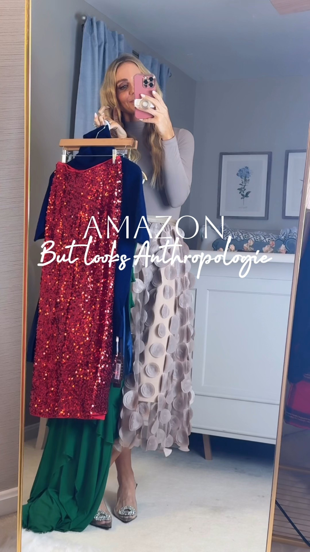 Amazon but looks anthropology Holiday outfits. There is only one item from anthropology. 

#LTKOver40 #LTKFindsUnder50 #LTKFindsUnder100