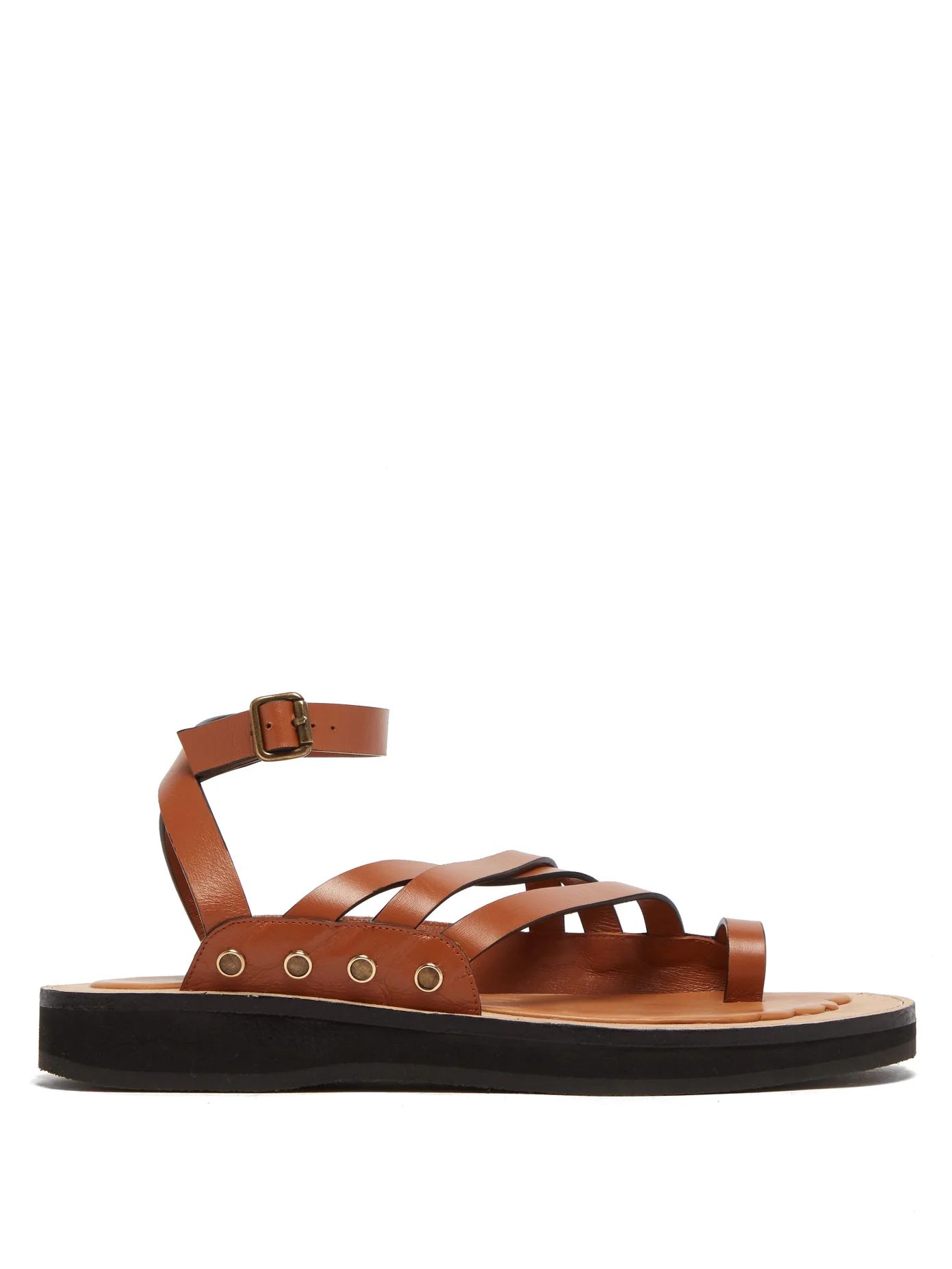 Chunky-sole leather sandals | Matches (UK)