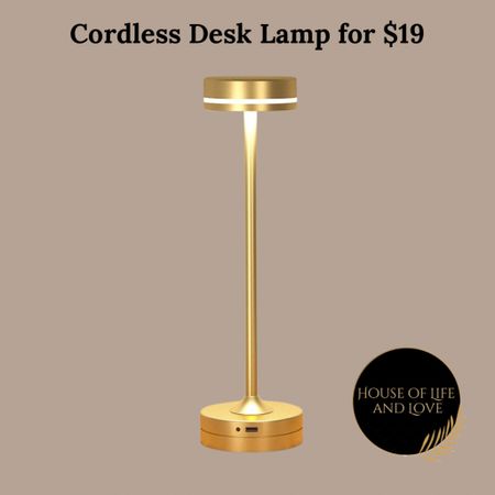 Cordless desk lamp

#LTKStyleTip #LTKFindsUnder50 #LTKHome