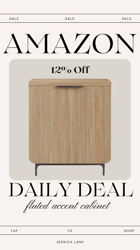 Amazon daily deal, save 12% on this popular Walker Edison fluted accent cabinet.Accent cabinet, accent furniture, Christopher Knight furniture, Amazon home, Amazon fluted accent cabinet, office furniture, dining room furniture, Amazon deal

#LTKhome #LTKsalealert #LTKstyletip