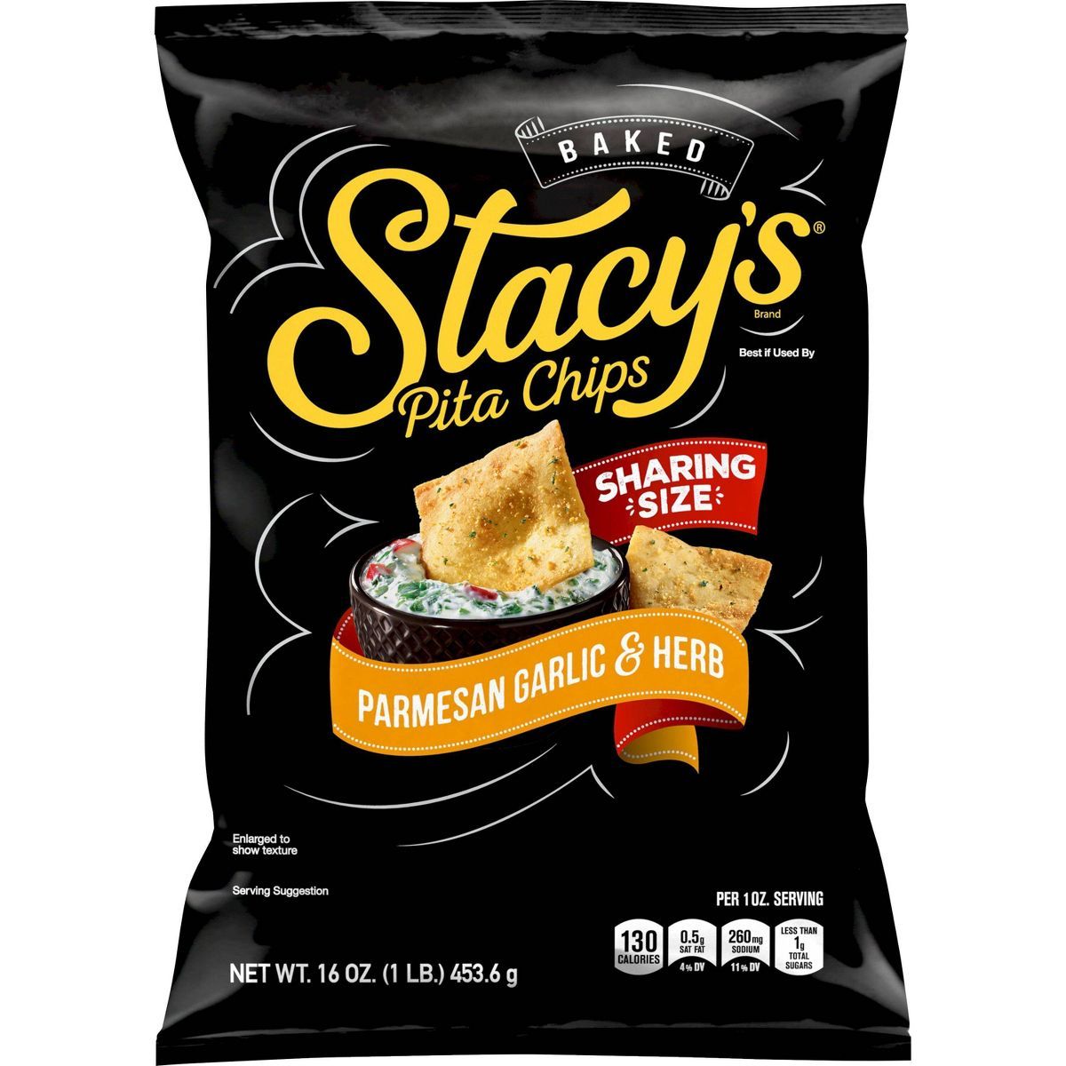 Stacy's Parmesan, Garlic & Herb Pita Chips - 16oz | Target