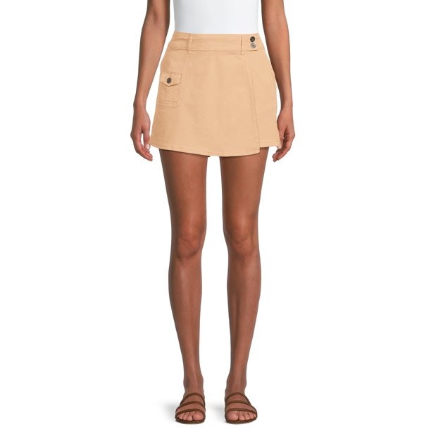 Time and Tru Women's Utility Skort | Walmart (US)