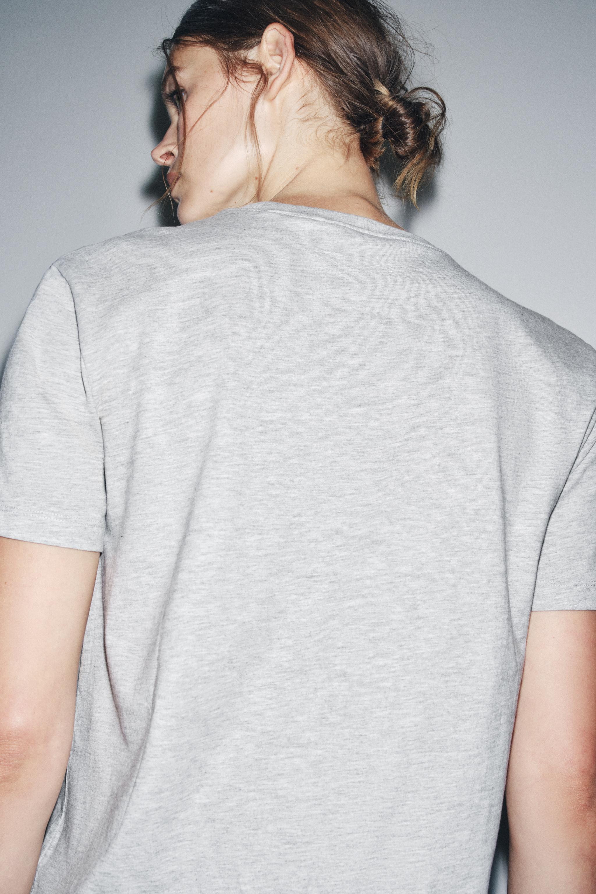 BASIC COTTON T-SHIRT | Zara US