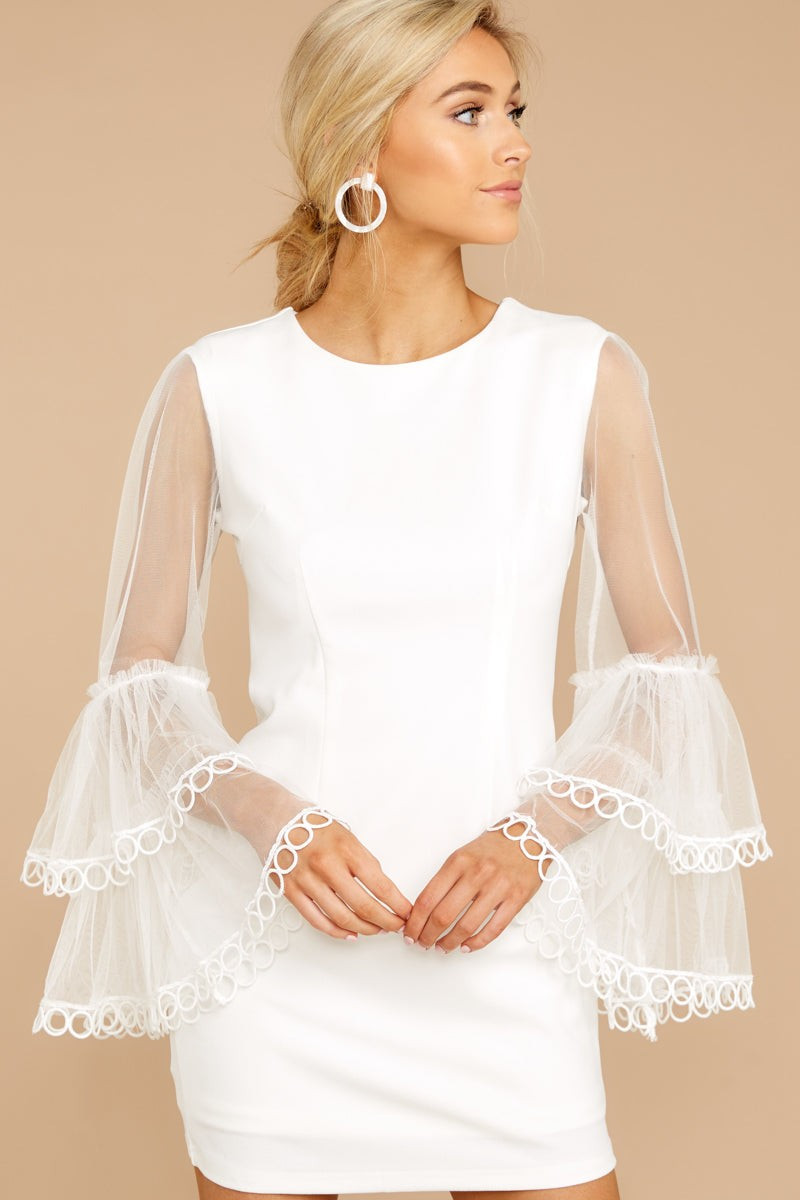 A Night To Remember White Dress | Red Dress 