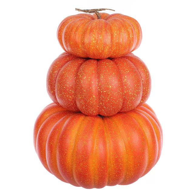 Holiday Living 24-in Pumpkin Free Standing Decoration | Lowe's