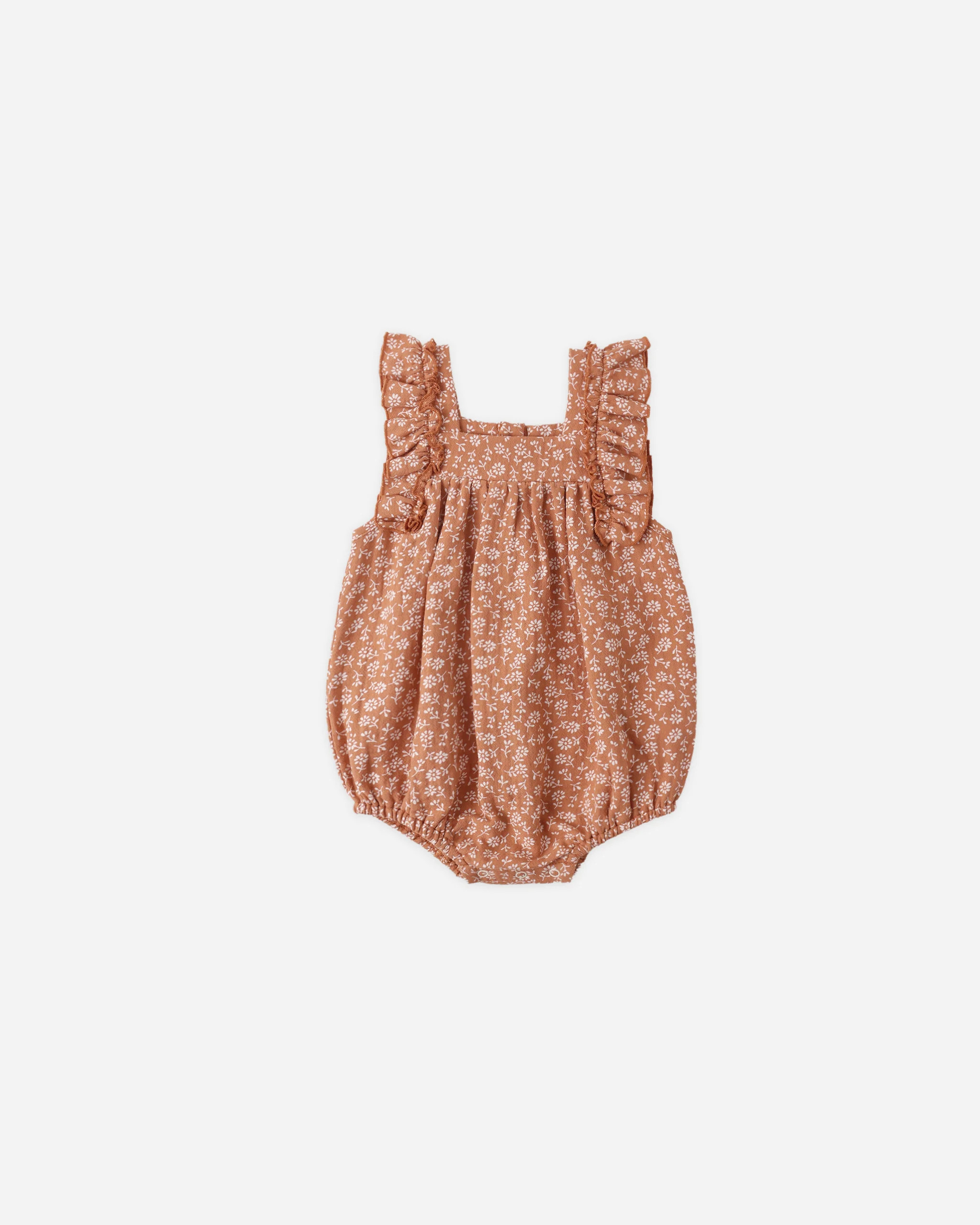 Maya Romper Poppy Floral | Rylee + Cru