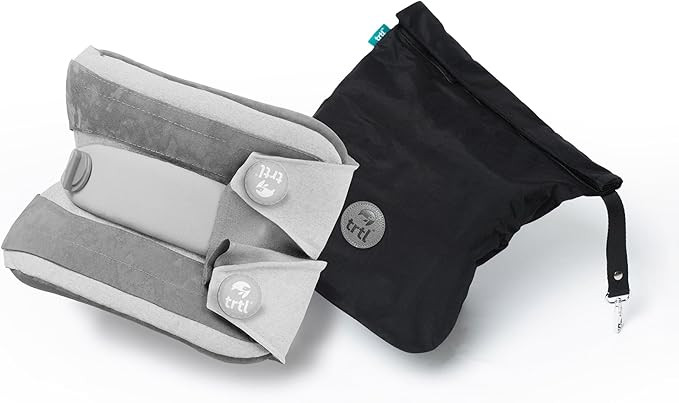 trtl Pillow Plus - Airplane Neck Pillow for Traveling - Height-Adjustable, Breathable Travel Pill... | Amazon (US)