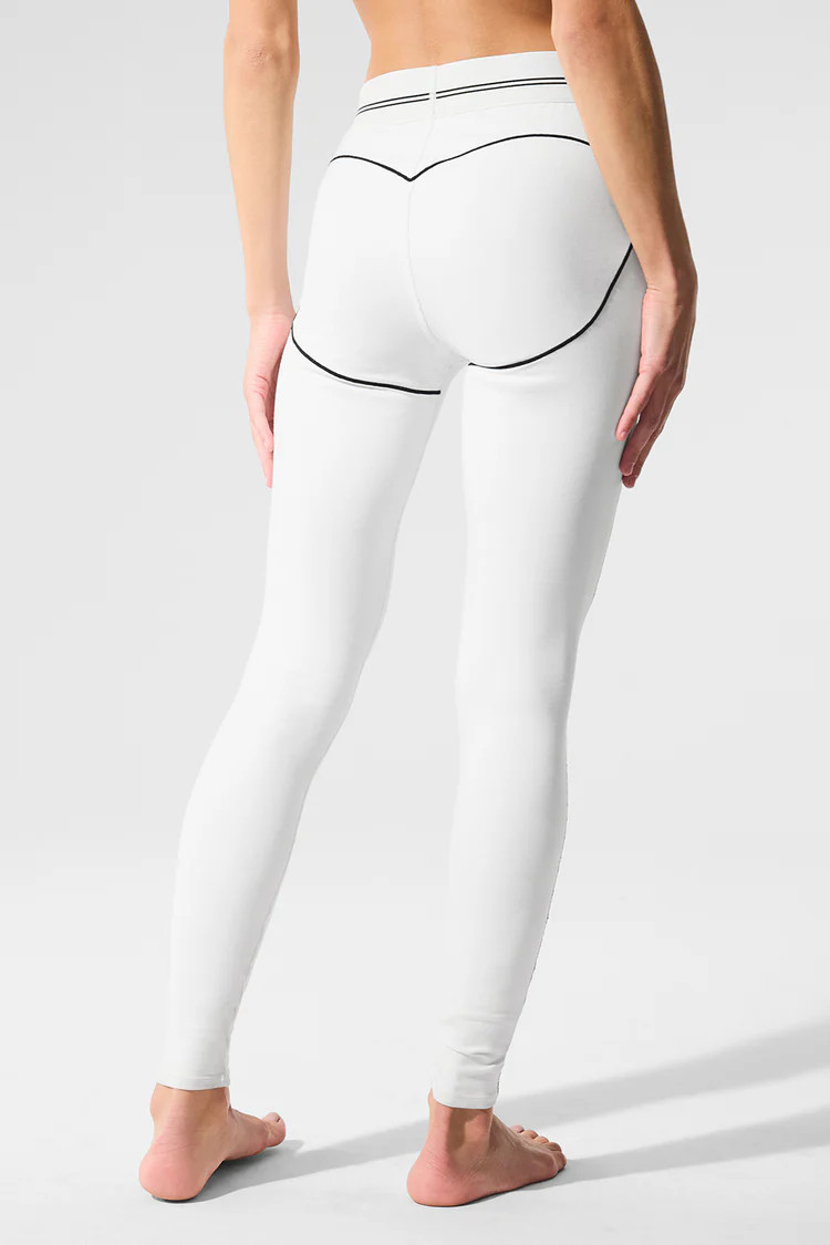 Airbrush High-Waist Heart Throb Legging | Alo Yoga (US)