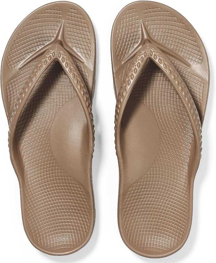 Litfun Women's Arch Support Flip Flops for Plantar Fasciitis Orthopedic Thong Sandals Comfortable... | Amazon (US)