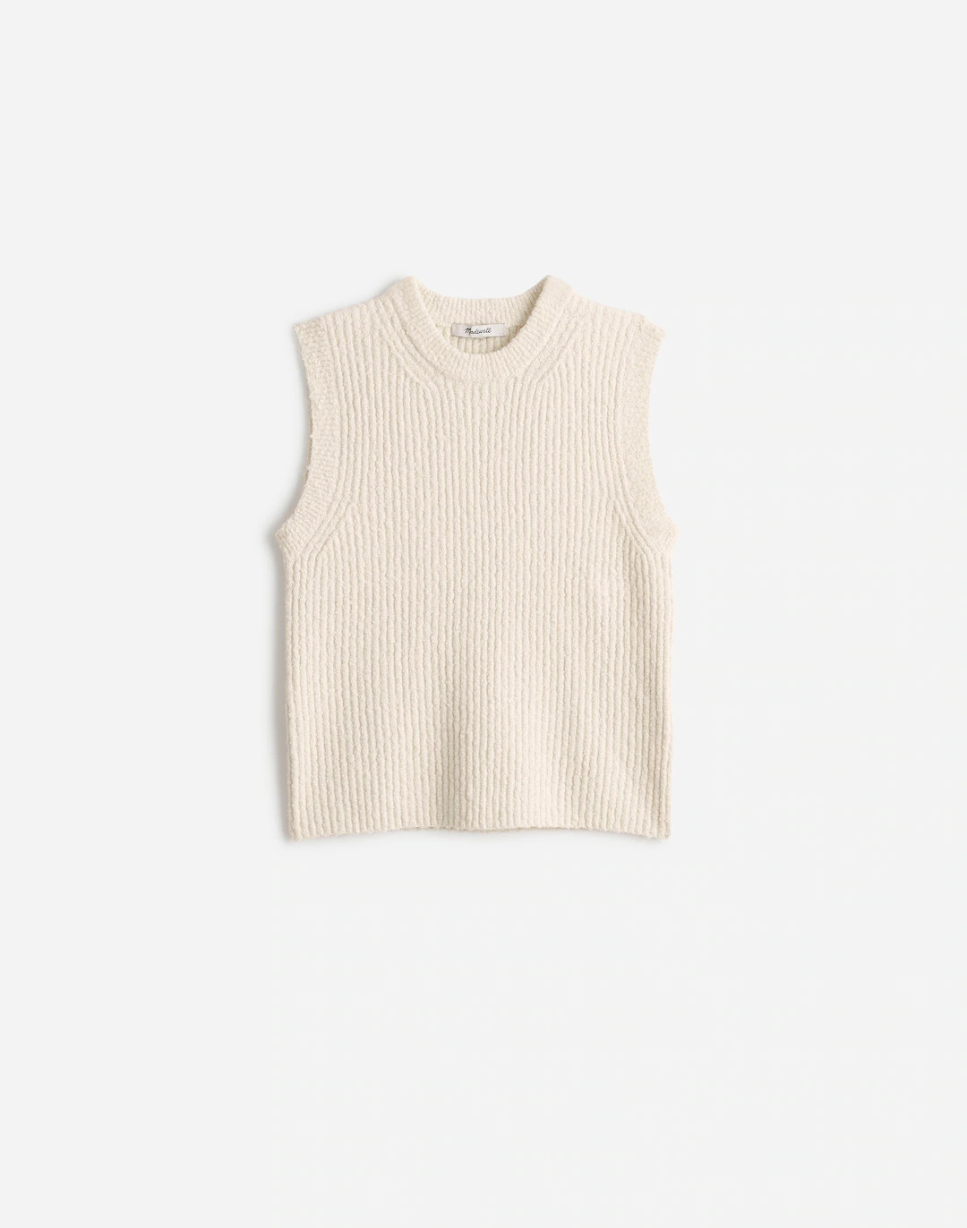 Boucl&eacute;-Knit Sweater Tank | Madewell