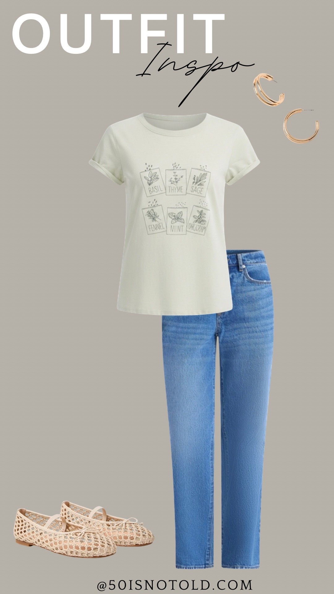 Women’s casual outfit idea for Spring! Ballet flats | women’s jeans | graphic tees 

#LTKTravel #LTKOver40 #LTKWorkwear