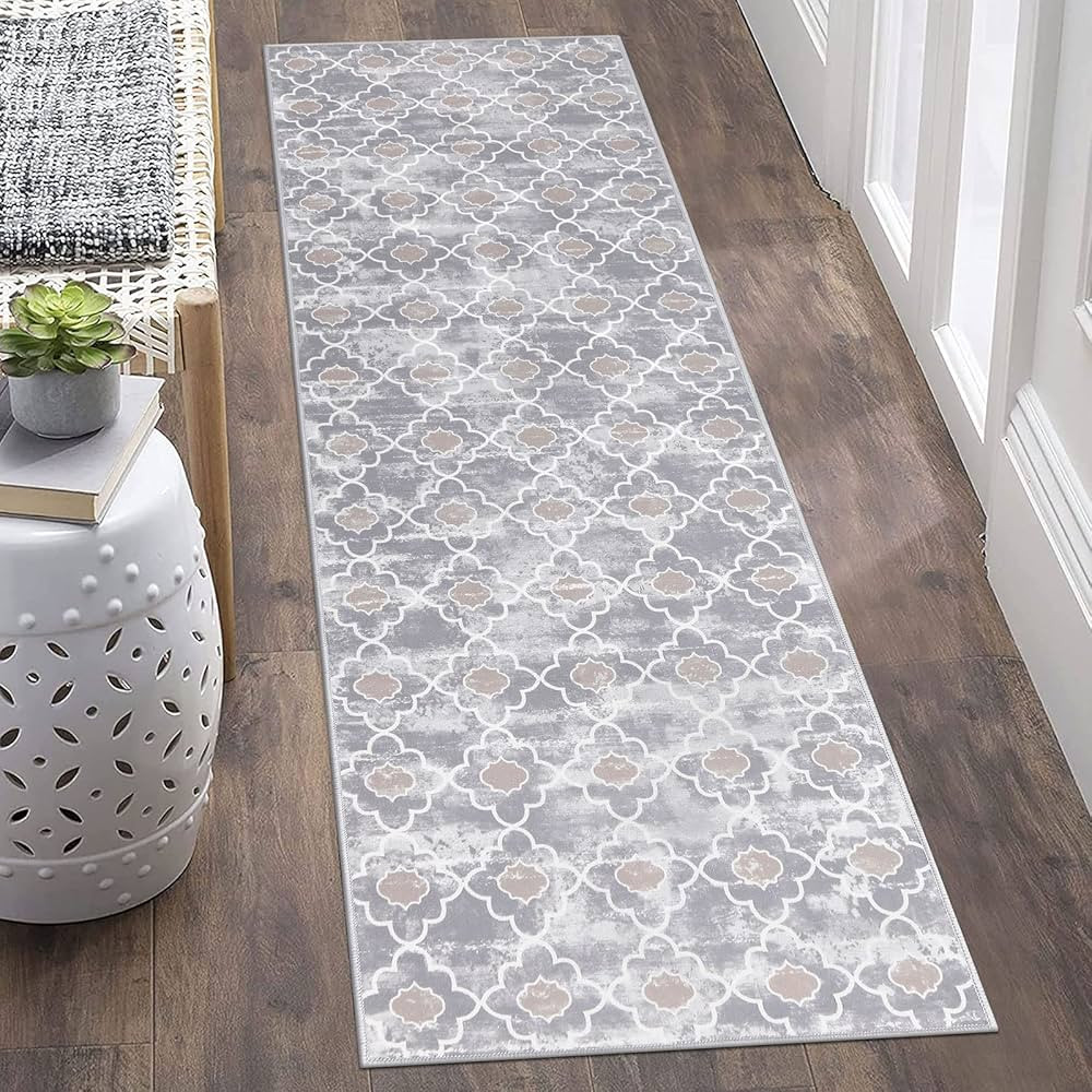 Vaukki Moroccan Hallway Runner Rug, Vintage Soft Laundry Rug Runner, Non Slip Entryway Runner Mat... | Amazon (US)