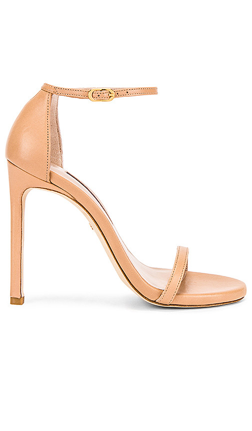 Nudist Heel in Adobe Leather | Revolve Clothing (Global)