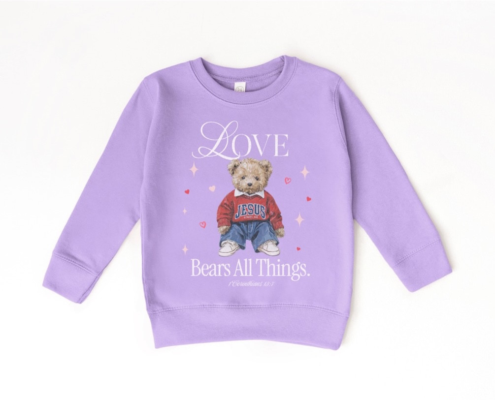 I couldn’t help but add this one to the collection! 

Tees and sweatshirts. Baby to Adult! 🐻 🩷