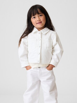 Baby & Toddler Eyelet Denim Jacket | Gap (US)
