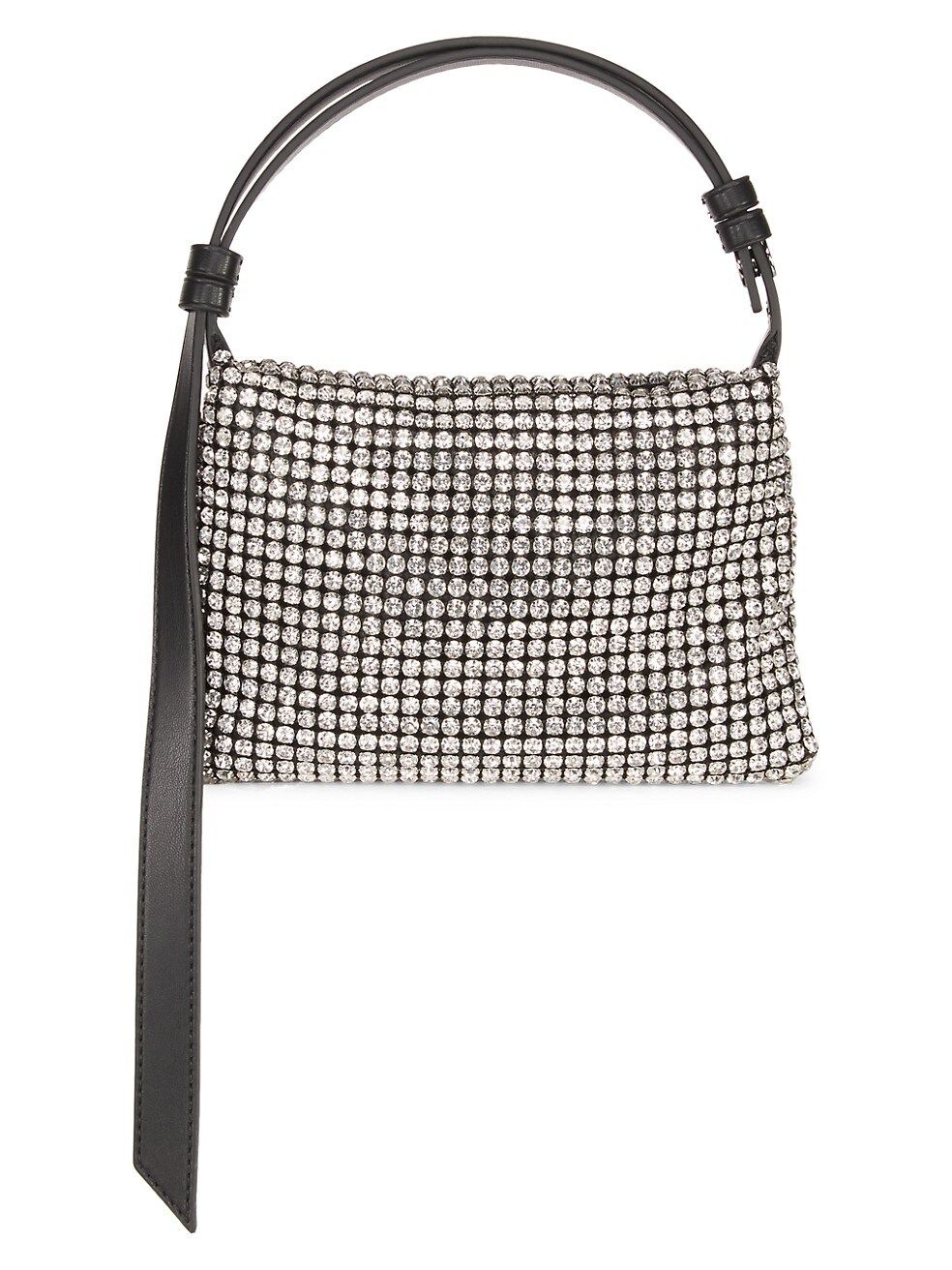 Simon Miller Mini Puffin Crystal Mesh Top Handle Bag | Saks Fifth Avenue