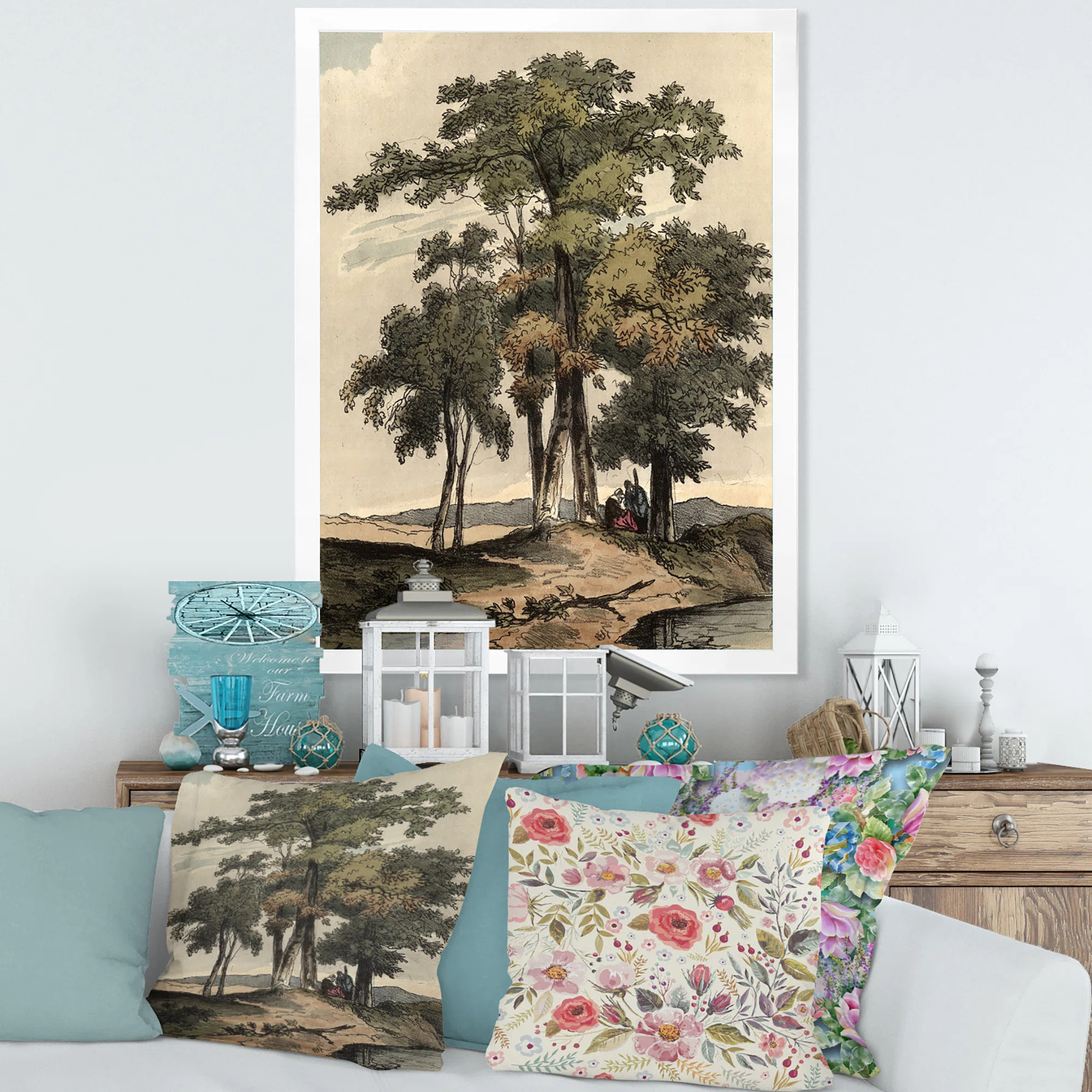 Vintage Images of Old Trees I - Painting on Canvas | Wayfair North America