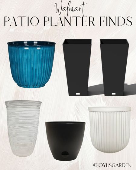 Patio planter finds
Walmart Outdoor planters
#gardening
#plantlover

#LTKhome #LTKFind