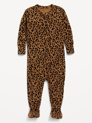 Snug-Fit 2 Way Zip Footed One-Piece for Baby | Old Navy | Old Navy (US)