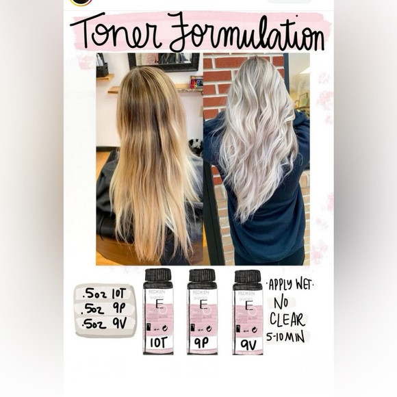 4 PIECE SET – Redken Shades EQ Toners + 8oz Processing Solution INCLUDED | Poshmark