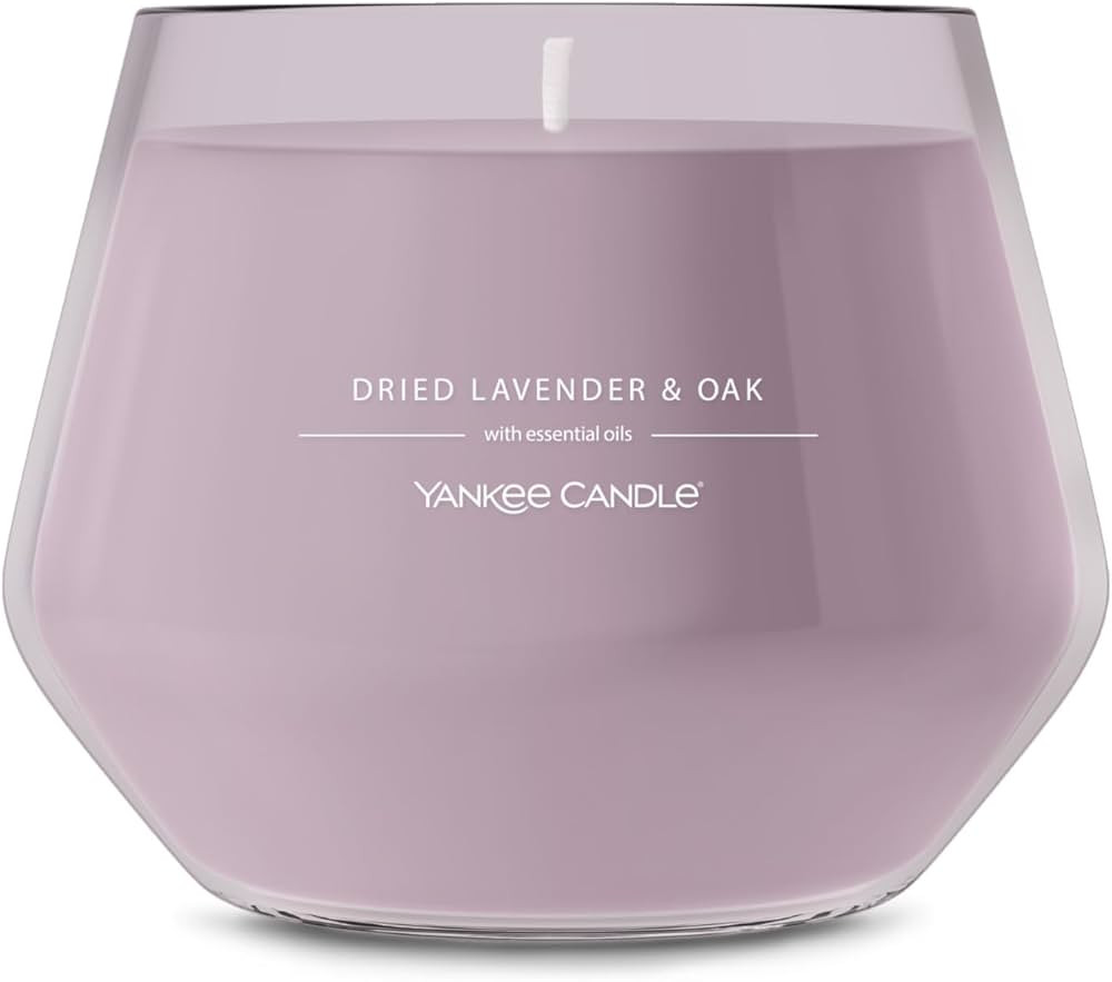 Yankee Candle Studio Collection Candle, Dried Lavendar & Oak, 10 OZ | Amazon (US)