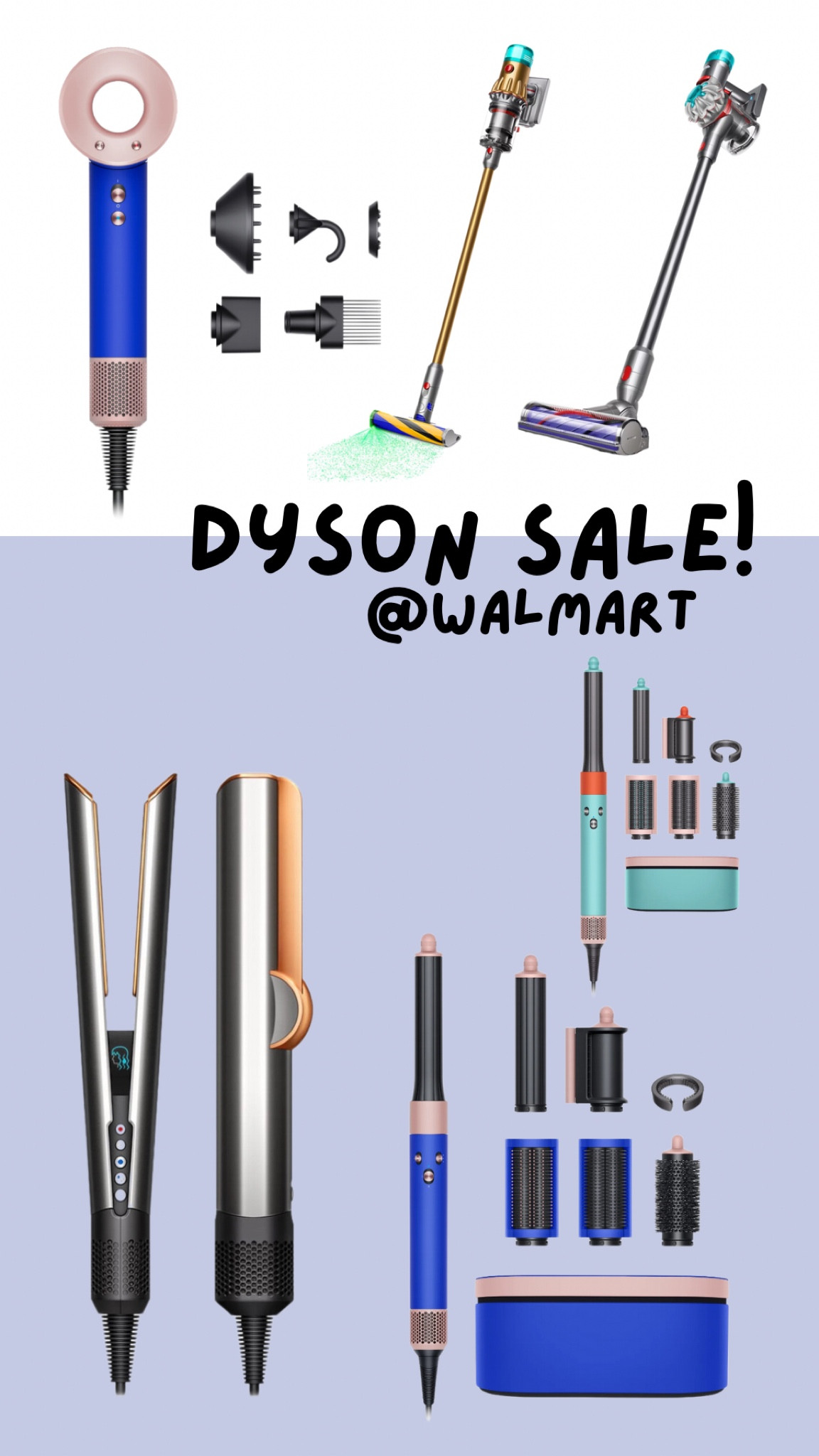 Cannot believe these Dyson prices! 

#WalmartPartner #WalmartMustHaves @Walmart @shop.LTK #liketkit 

#LTKHome #LTKSaleAlert #LTKBeauty