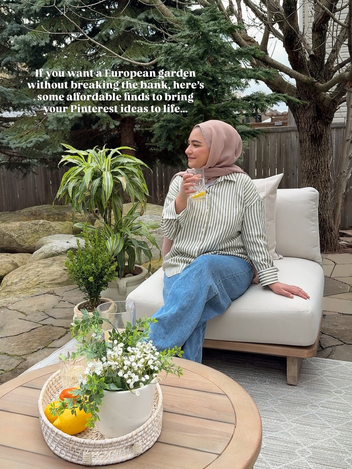 I can’t travel to Europe this summer but I sure can turn my yard into a European oasis! 

These Walmart finds had be dead in my tracks! Such great quality and the prices are UNMATCHED! 

Comment GARDEN if you want to bring your Pinterest ideas to life this summer. 

[garden, European inspired, Canadian summers, backyard ideas, backyard inspiration, backyard finds, Walmart Canada] @walmartcanada