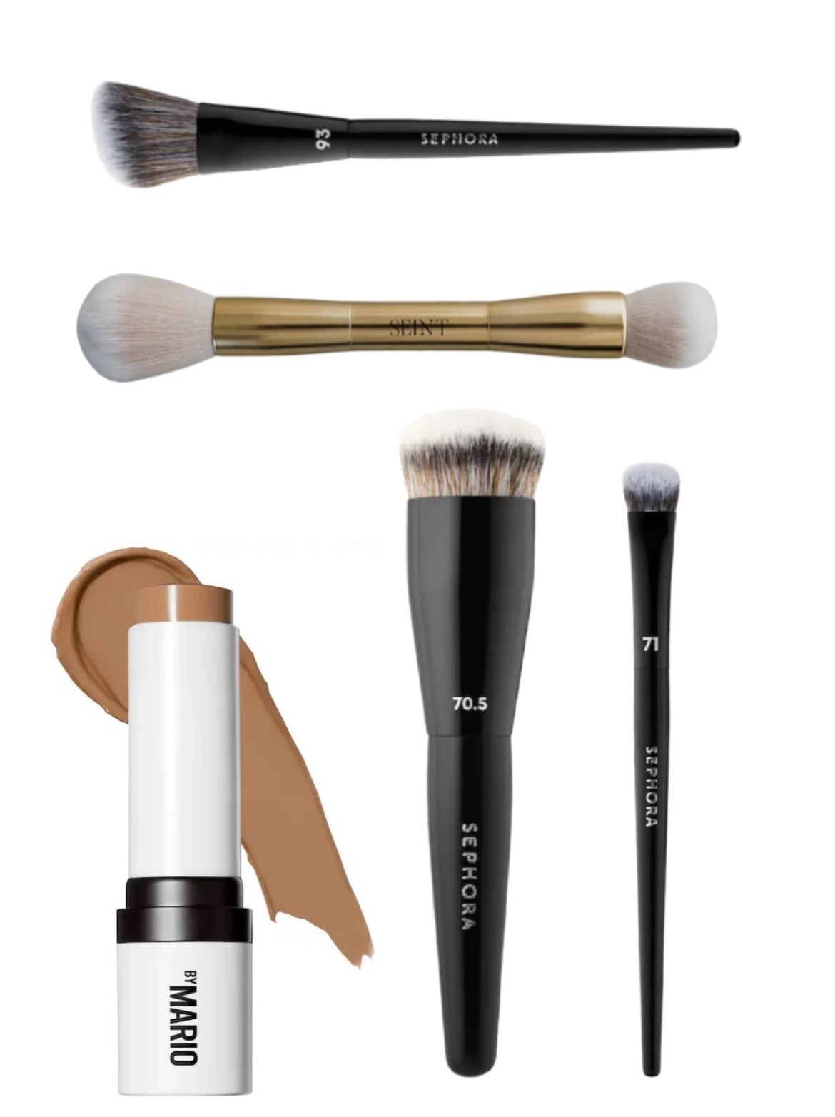 Makeup brushes I use! 
My dual brush is from seint beauty! I linked some from Sephora that work just as well!  

#LTKStyleTip #LTKBeauty