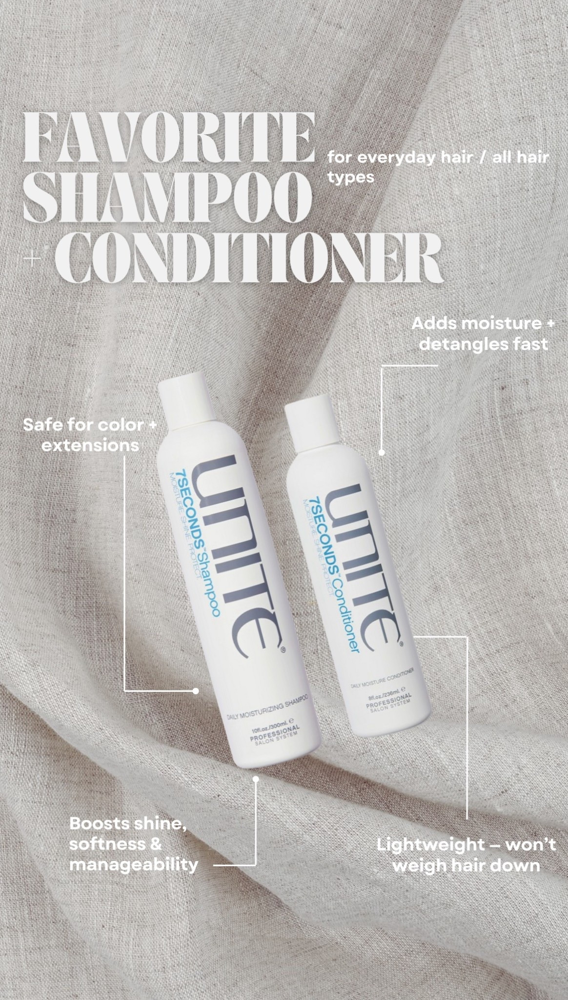 Great shampoo for all hair types light weight and hydrating 


#LTKSaleAlert #LTKBeauty #LTKFindsUnder100