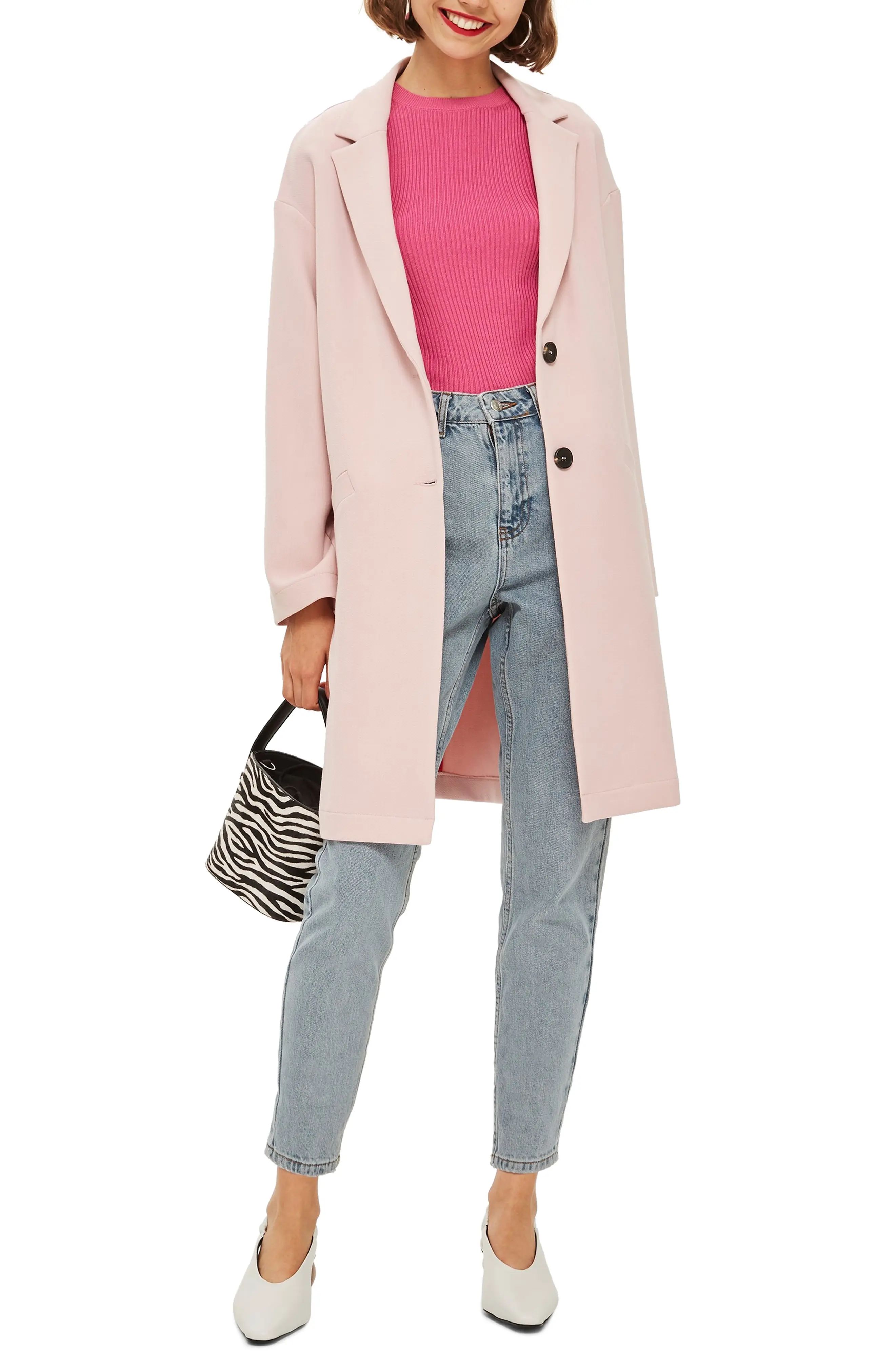 Topshop Crepe Coat | Nordstrom