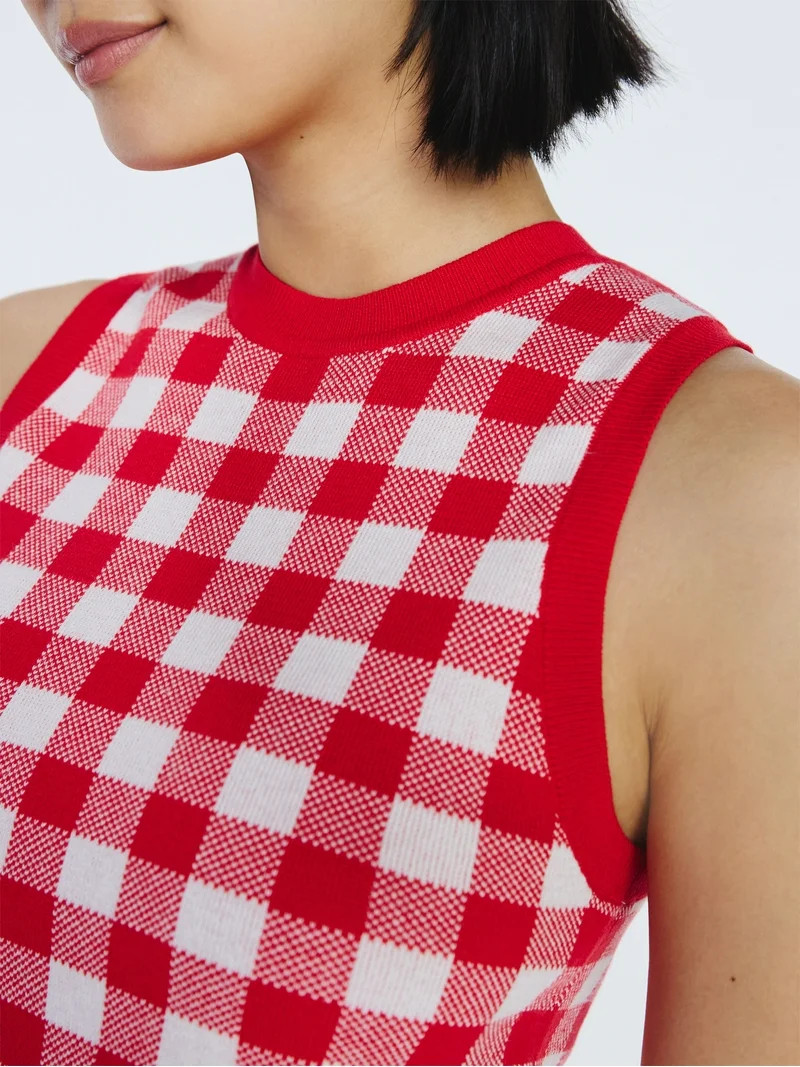 Free Assembly Women's Sleeveless Sweater Shell, Sizes XS-XXL | Walmart (US)