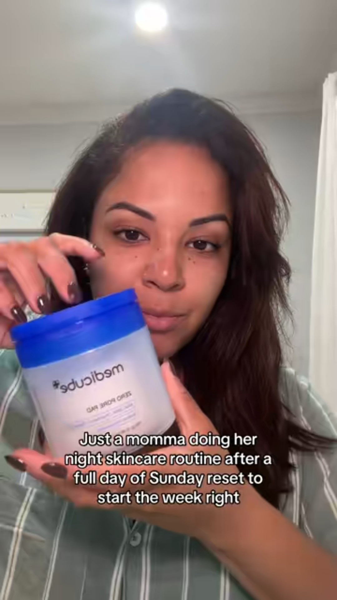 My go to night skincare routine medicube zero pore pads are the holy
Grail!!

#LTKFindsUnder50 #LTKStyleTip #LTKBeauty