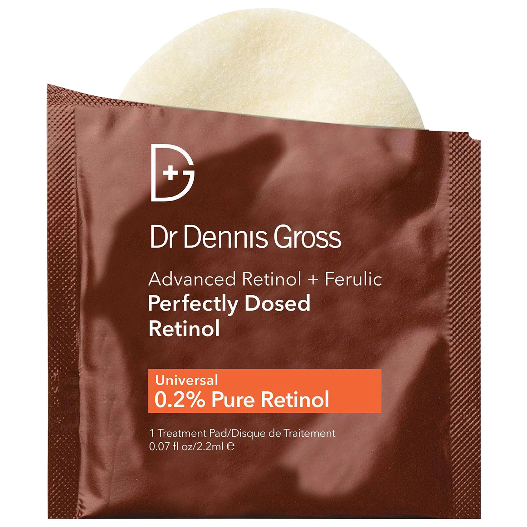 Dr. Dennis Gross Skincare Advanced Retinol + Ferulic Perfectly Dosed Retinol Universal 0.2% 8 Treatments / Pack | Sephora (US)