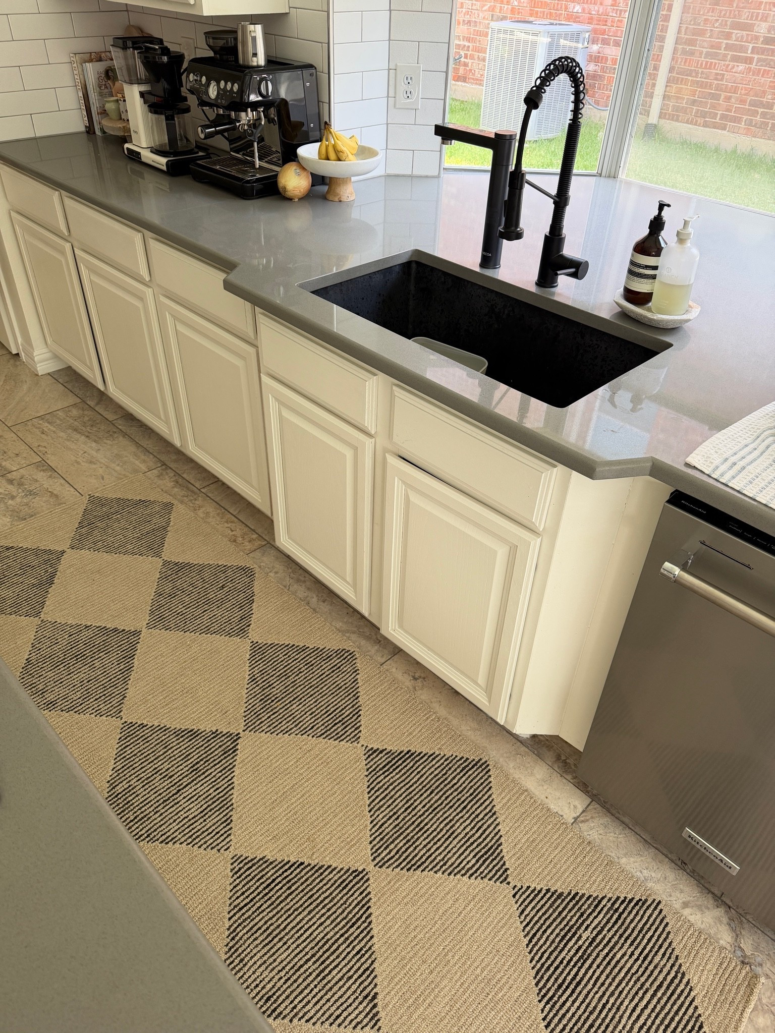 Quick and easy kitchen swaps you can do! Love our new faucet so much and our runners #wayfair #ad #wishyouwerehere #wayfairpartner @Wayfair

#LTKHome