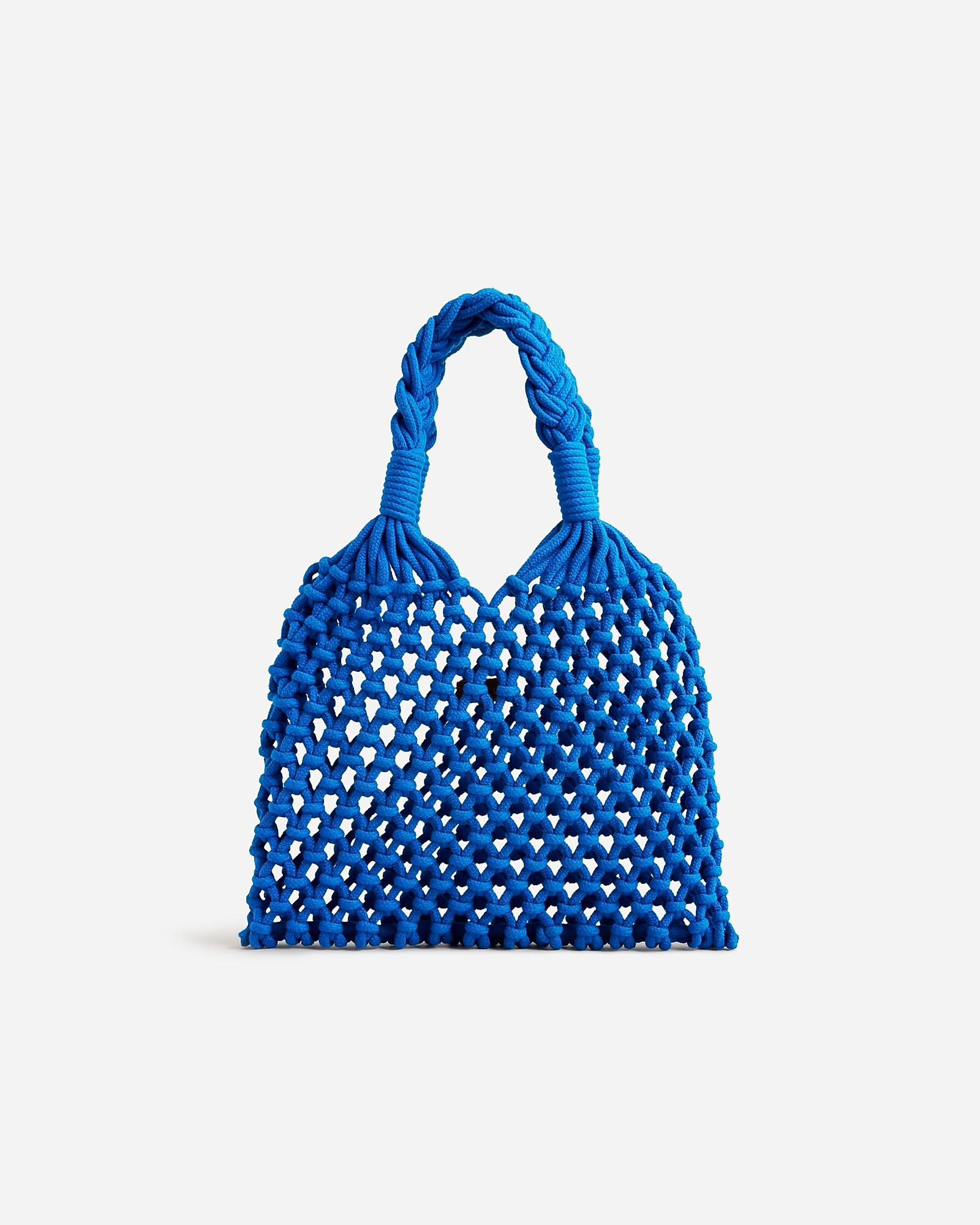 Small Cadiz hand-knotted rope tote | J. Crew US