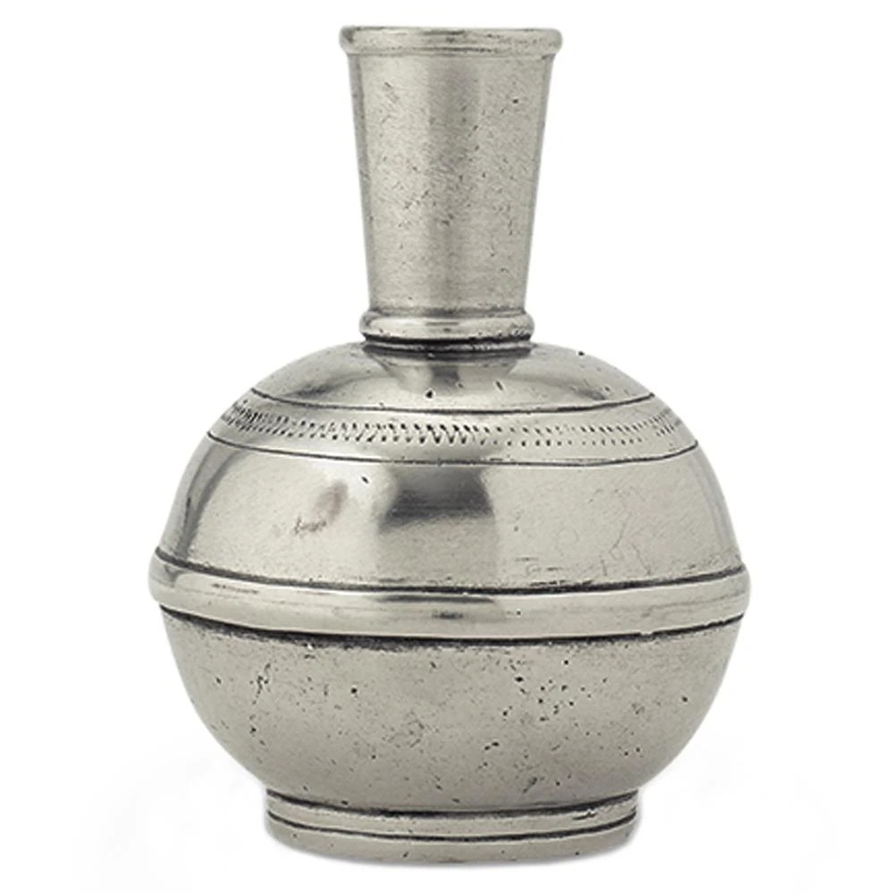 MATCH Modern Pewter Bud Vase | Kathy Kuo Home