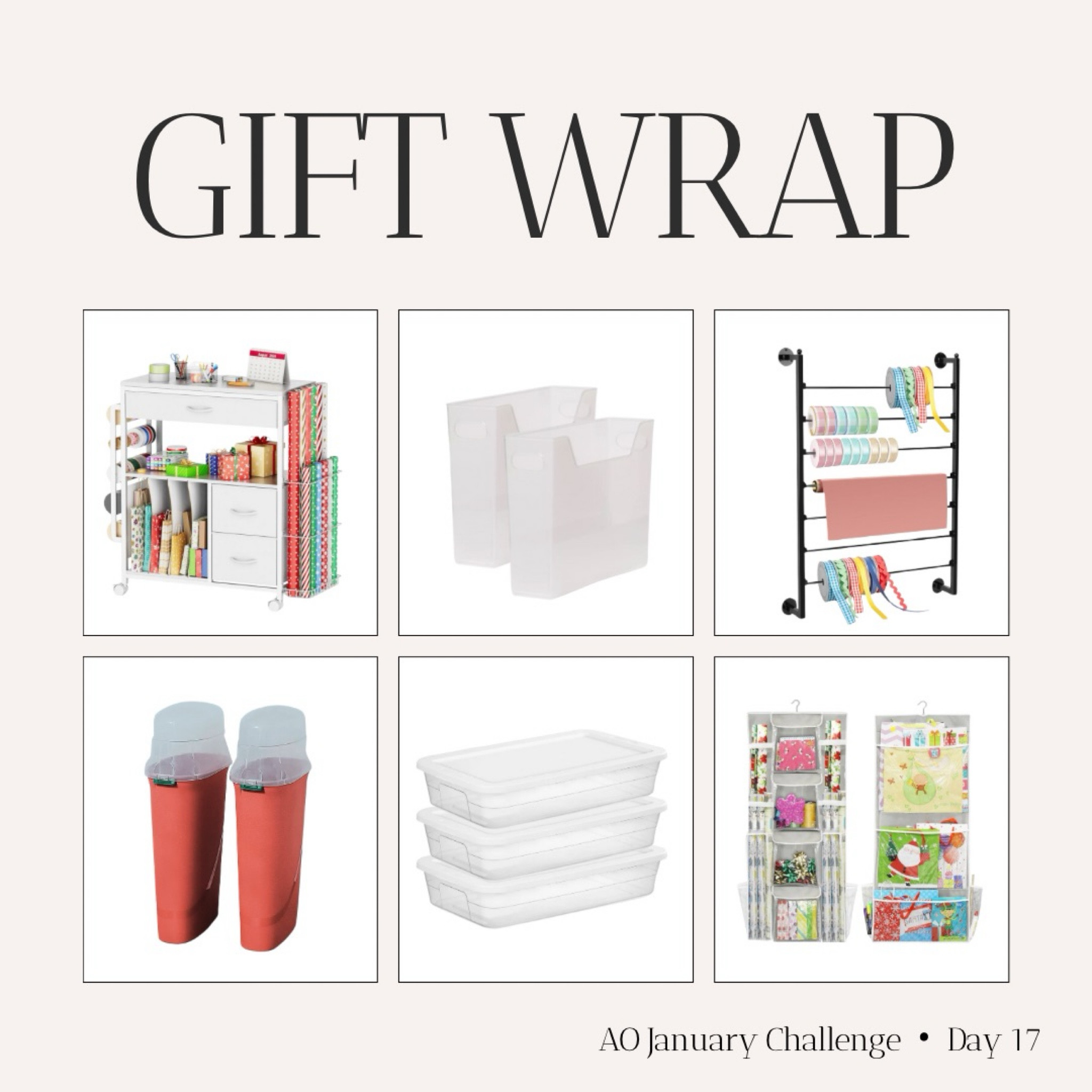 🎁 Gift Wrap! Day 17 of the #aullorganizedchallenge

1. Grab a trash can and head to your giftware collection.

2. Get rid of anything that you KNOW you’re not going to use:
- crumpled up paper
- tiny shred of wrapping paper that aren’t worth saving
- tangled ribbon
- broken tape dispensers
- gift sacks you know you’re not going to use
- anything you don’t LOVE, NEED & USE

That’s it! You decluttering your gift wrap. DONE!

Wait? You want to keep going? Who am I to stop you?

3. Make your categories!
- wrapping paper
- gift sacks
- ribbon
- tags
- tape
- scissors

5. Put everything back into your storage solution?

6. Not loving your current gift wrap set up? I’ll be sharing a few simple ideas today and products that can help you maintain all your hard work!


#LTKSeasonal #LTKHome #LTKParties