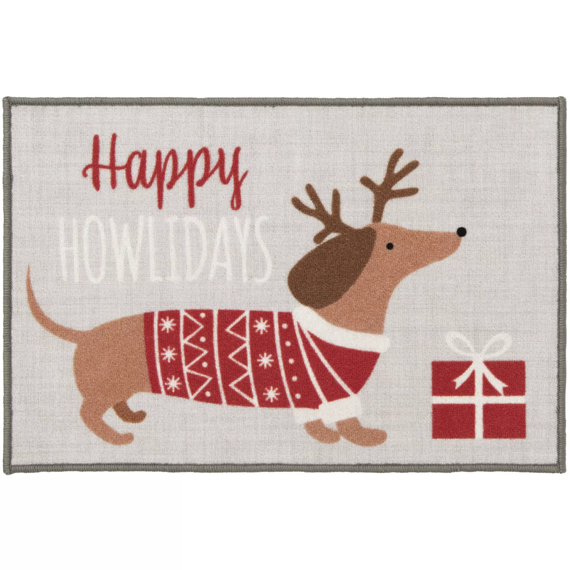 Loomaknoti Home Happy Howlidays 20'' x 30'' Mat | Kohl's