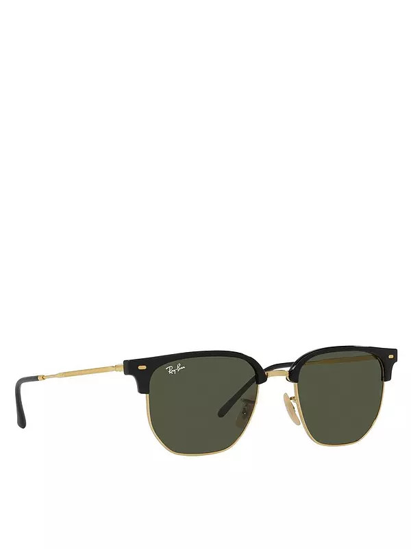 Ray-Ban New Clubmaster Sunglasses - Black | Very (UK)