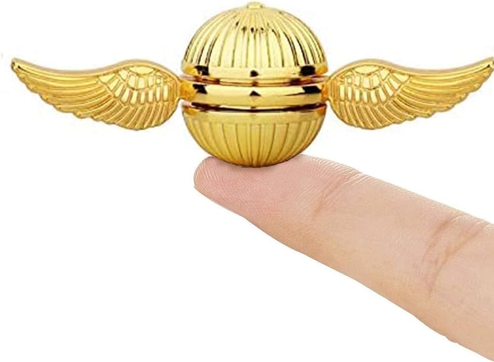 Golden Fidget Spinner for Kids Adults, Finger Hand Spinner Toys Magic Orb Ball Stress Relief Sens... | Amazon (US)