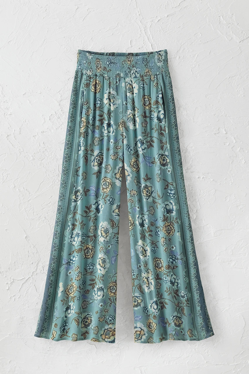 Trailing Roses Palazzo Pants | Coldwater Creek