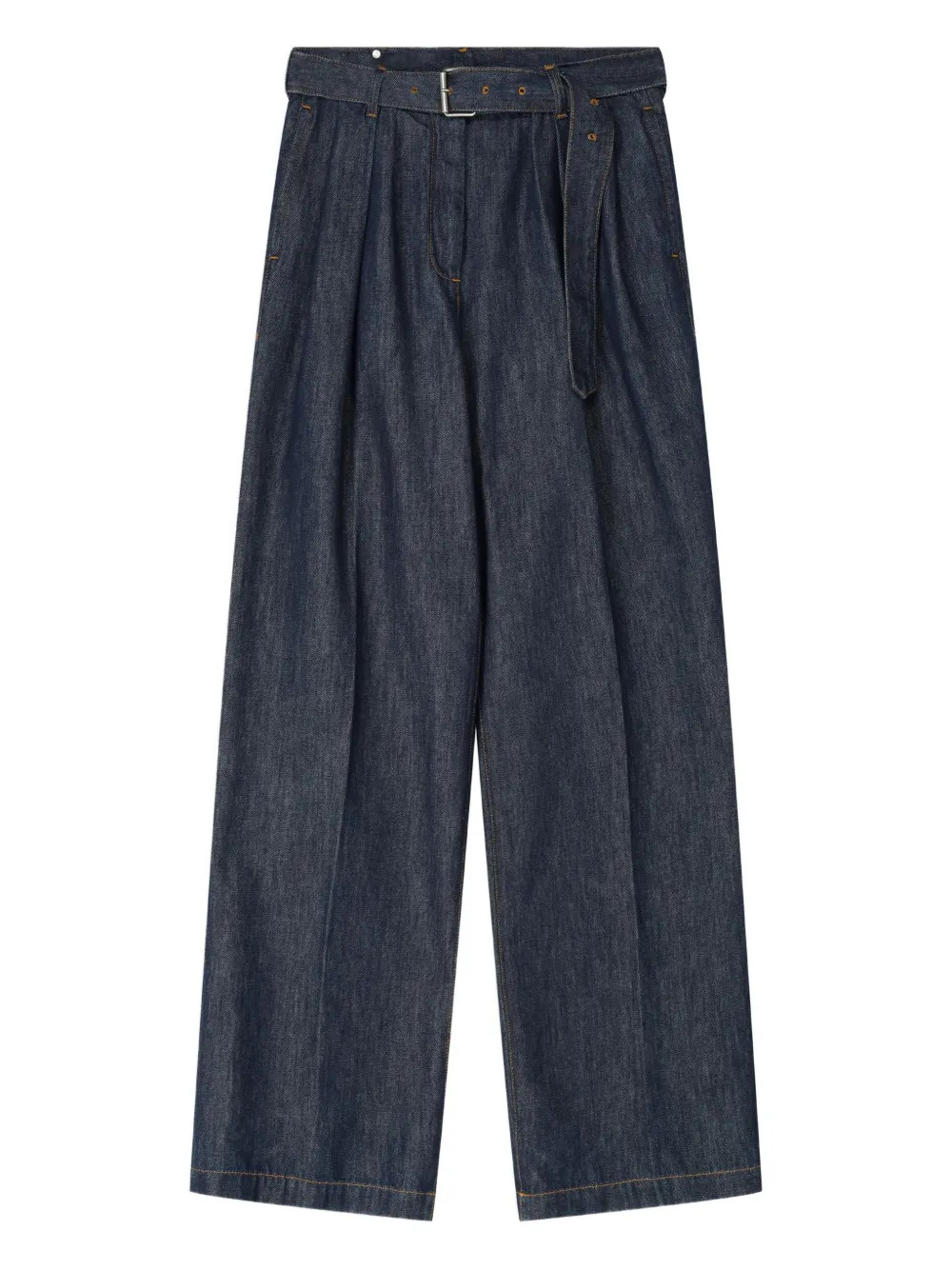 belted denim jeans | Farfetch Global