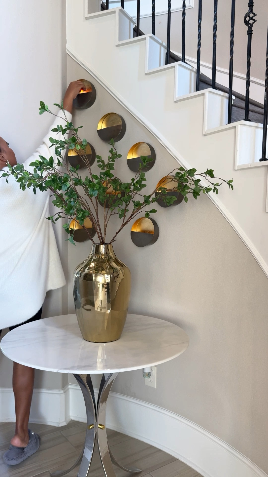 Shop these gorgeous wall sconce! They will elevate any area of your home #homedecor #walldecor #foyer #entryway #springdecor #springcleaning #easterdecor 

#LTKhome #LTKVideo