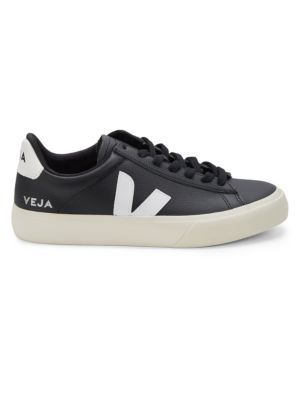 Logo Leather Sneakers | Saks Fifth Avenue OFF 5TH (Pmt risk)