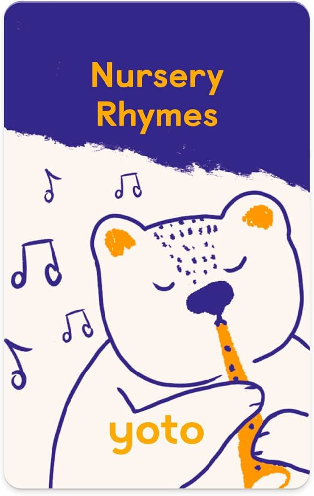 YOTO Nursery Rhymes – Kids Acoustic Musical Card for Use with Player & Mini All-in-1 Audio Devi... | Amazon (US)