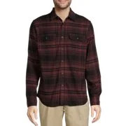 George Men's Long Sleeve Flannel Shirt | Walmart (US)