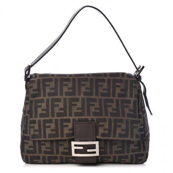FENDI Zucca Mama Baguette Tobacco | Fashionphile